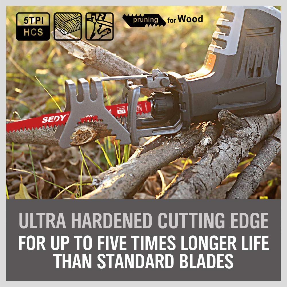 Detalle 2 de Wood Pruning Reciprocating Saw Blades, 12-Inch