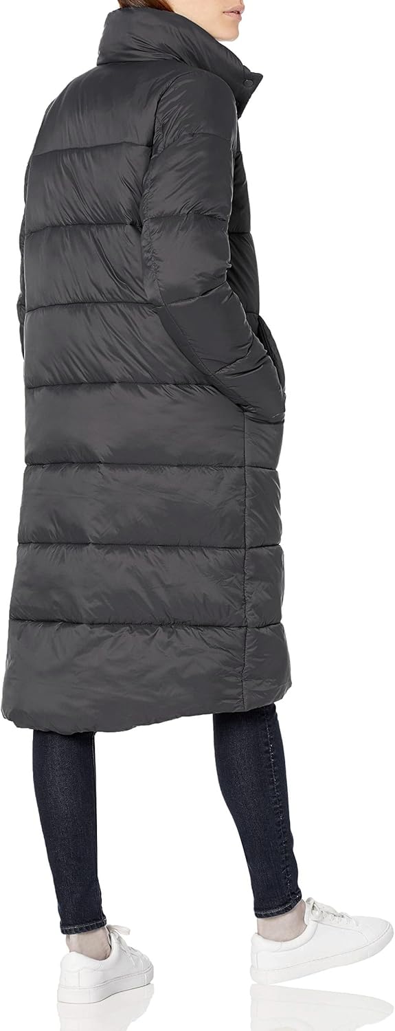 Thumbnail 1 de Amazon Essentials Women’s Lightweight Full-Zip Water-Resistant Long Cocoon Puffer Winter Coat