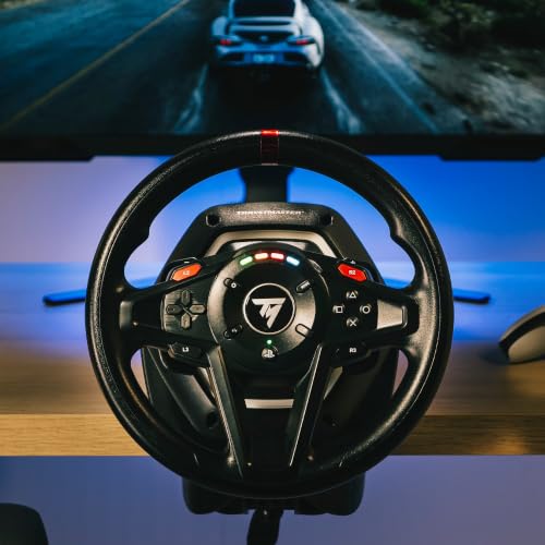 Detalle de Thrustmaster T128 Force Feedback Volante y Pedalier – PS y PC