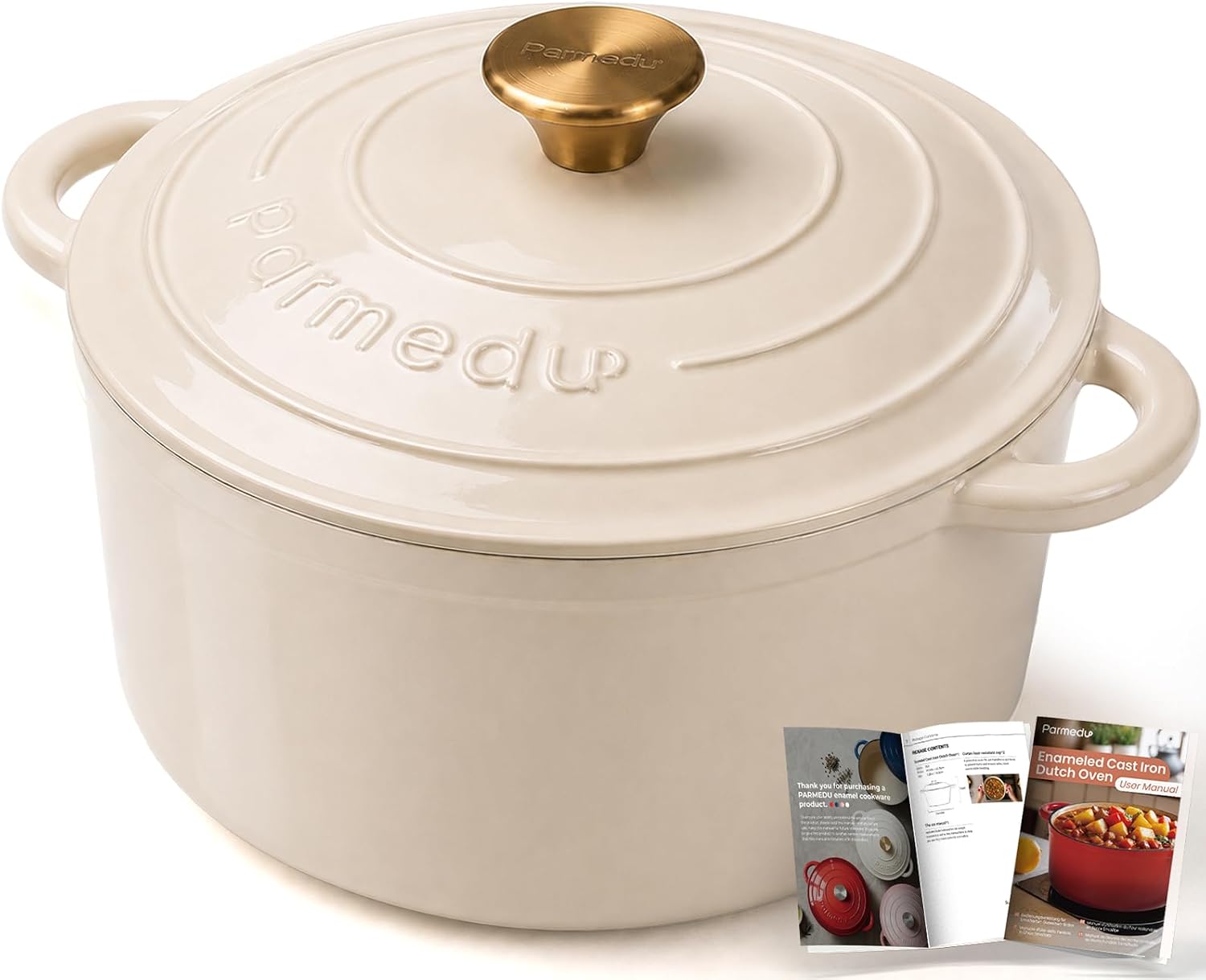 Detalle de Parmedu Dutch Oven 5.5QT