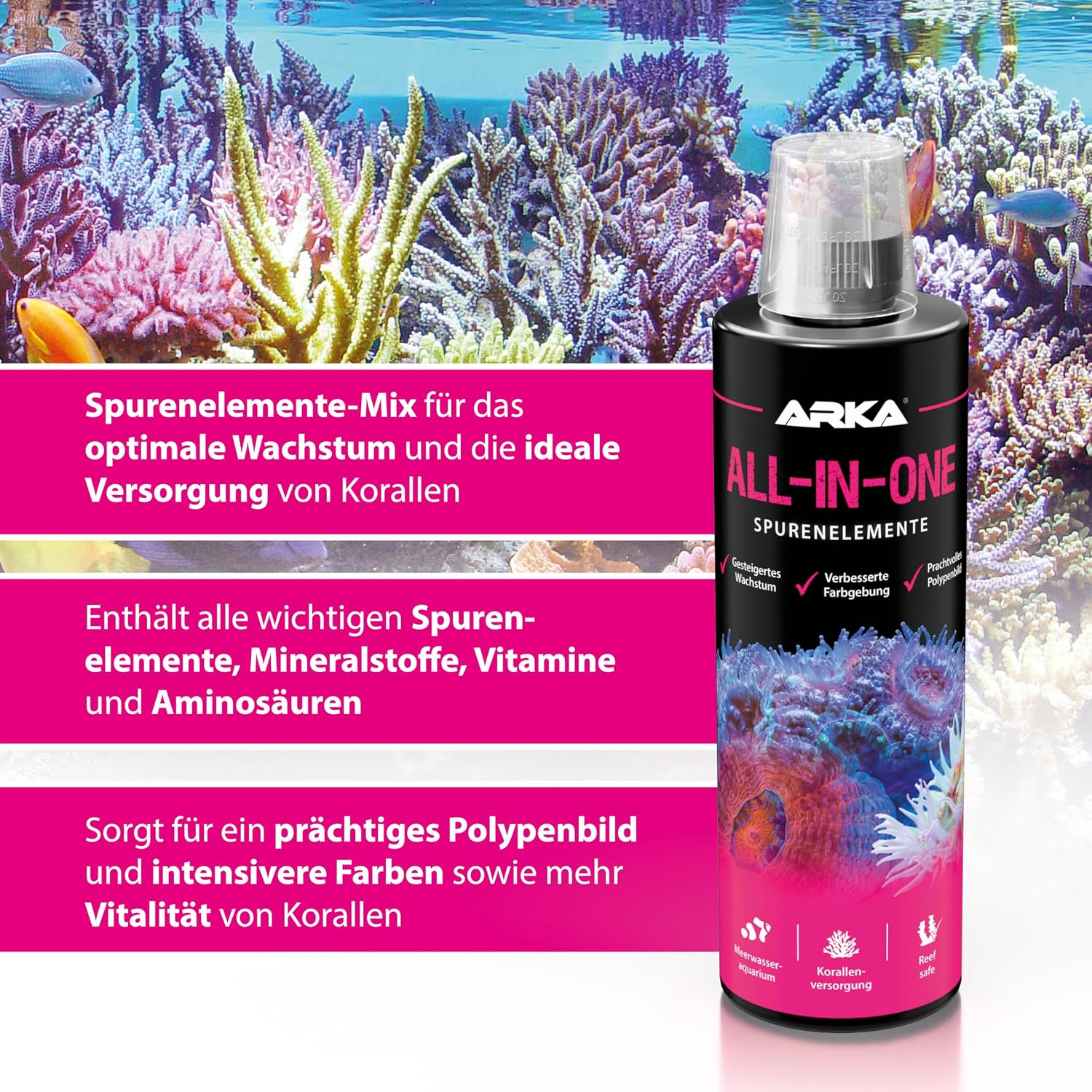 Detalle 2 de ARKA All-In-One 473 ml Korallenversorgung đ