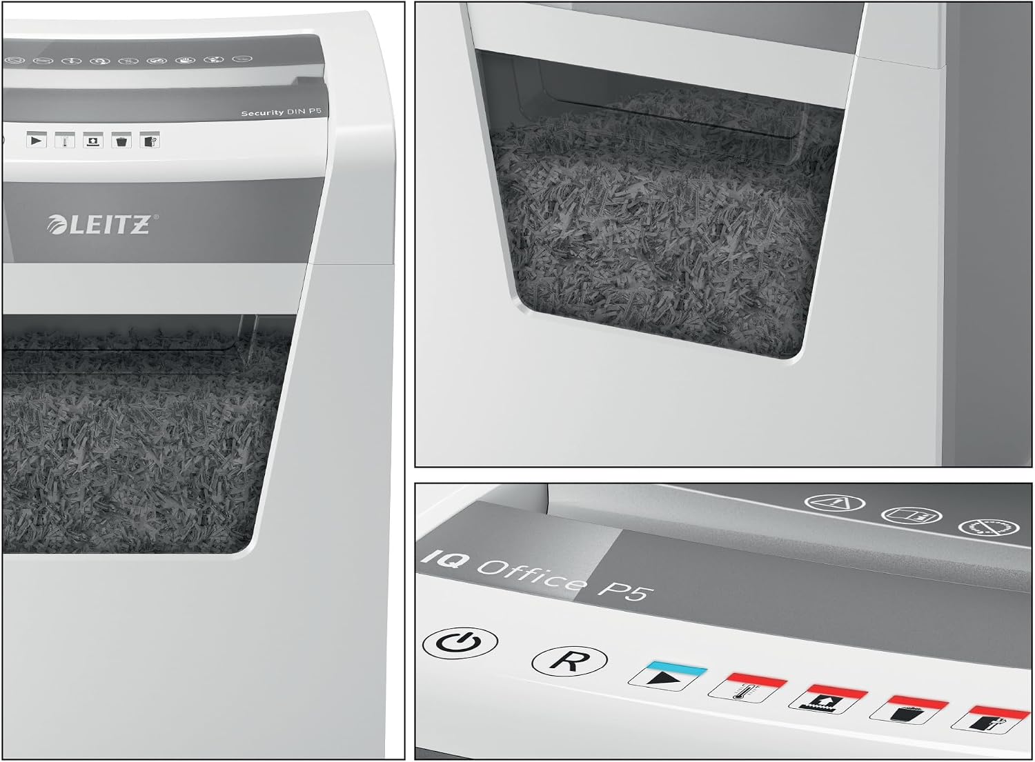 Detalle 2 de Leitz IQ Aktenvernichter Office P5 23L