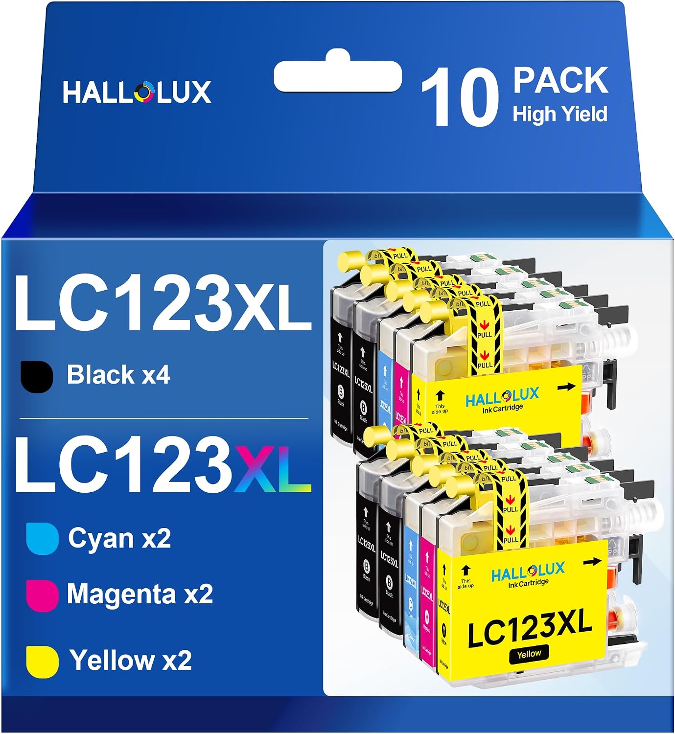 Detalle de HALLOLUX LC123XL Patronen LC123 kompatibel Brother