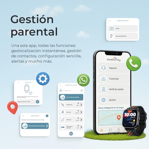 Thumbnail 4 de SaveFamily Slim 4G reloj inteligente infantil