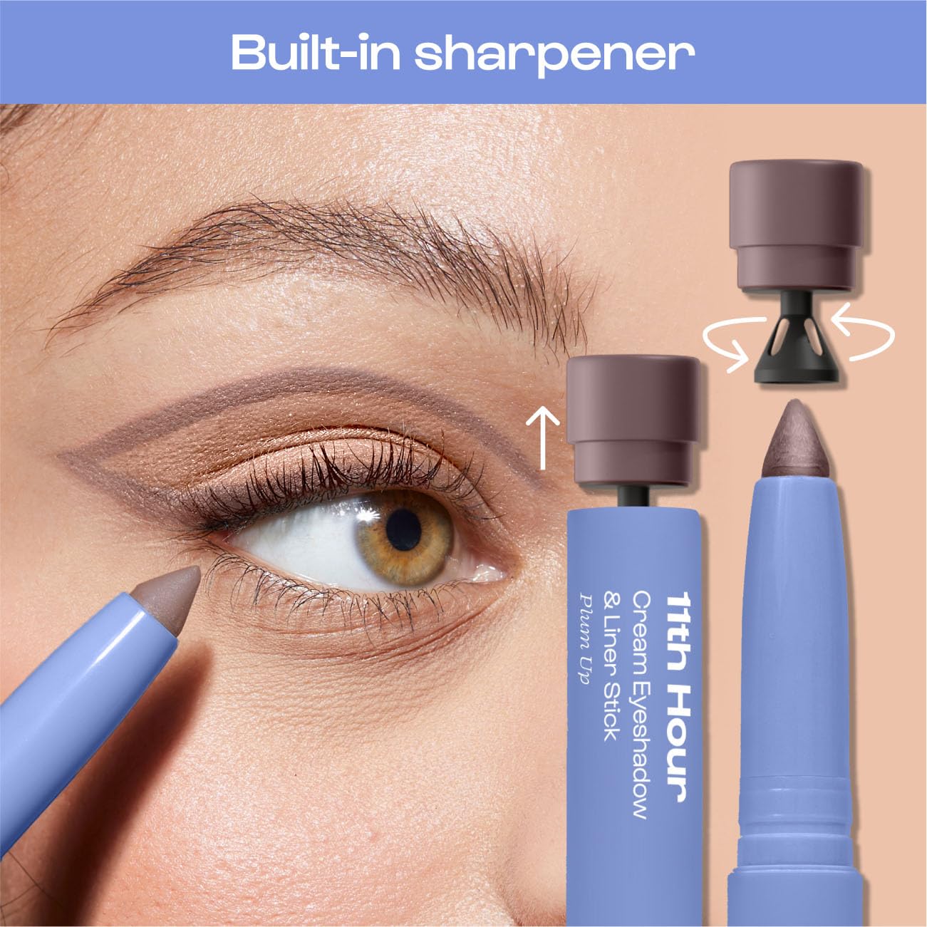 Detalle de ALLEYOOP Eyeshadow Stick Gray Shimmer