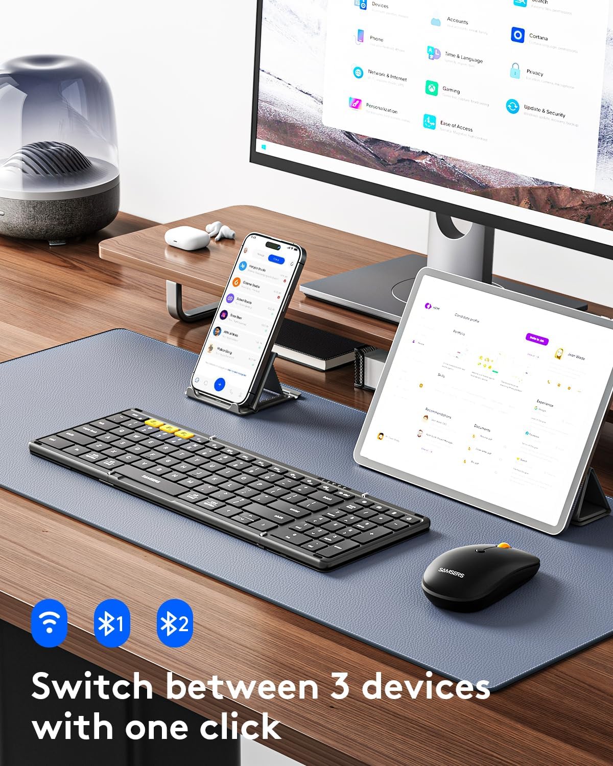 Detalle 2 de Samsers Folding Bluetooth Keyboard 13.5 in
