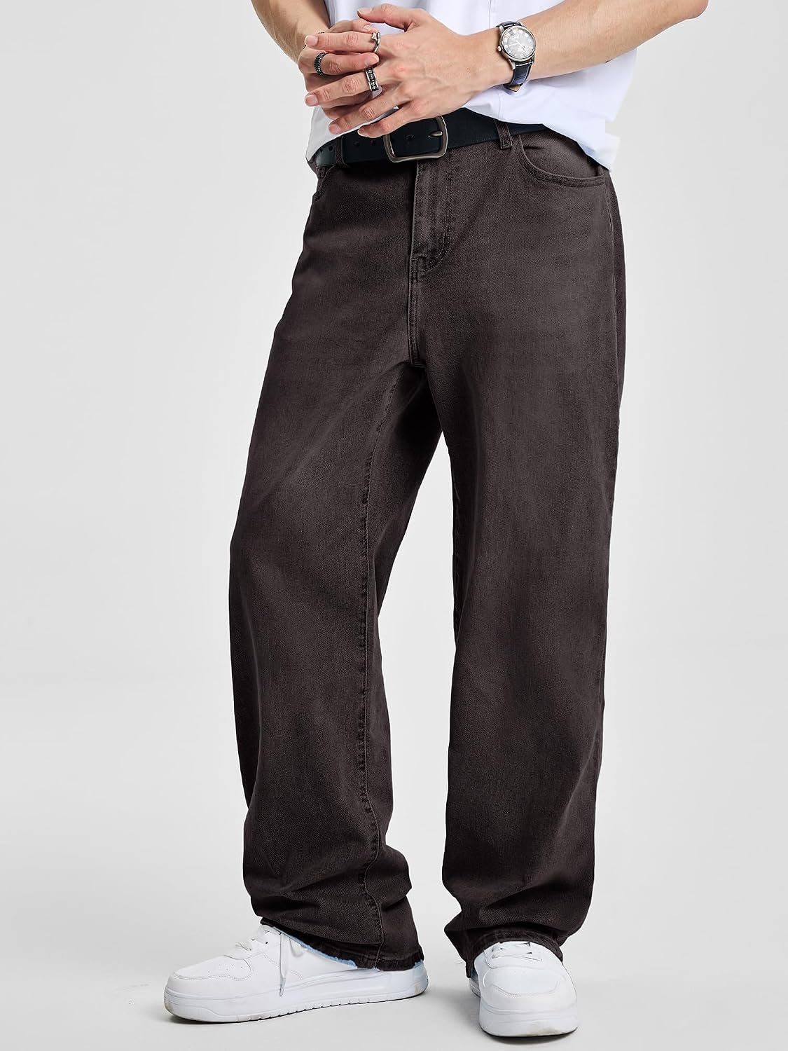 Thumbnail 1 de JMIERR Baggy Jeans Wide Leg 1 Pair