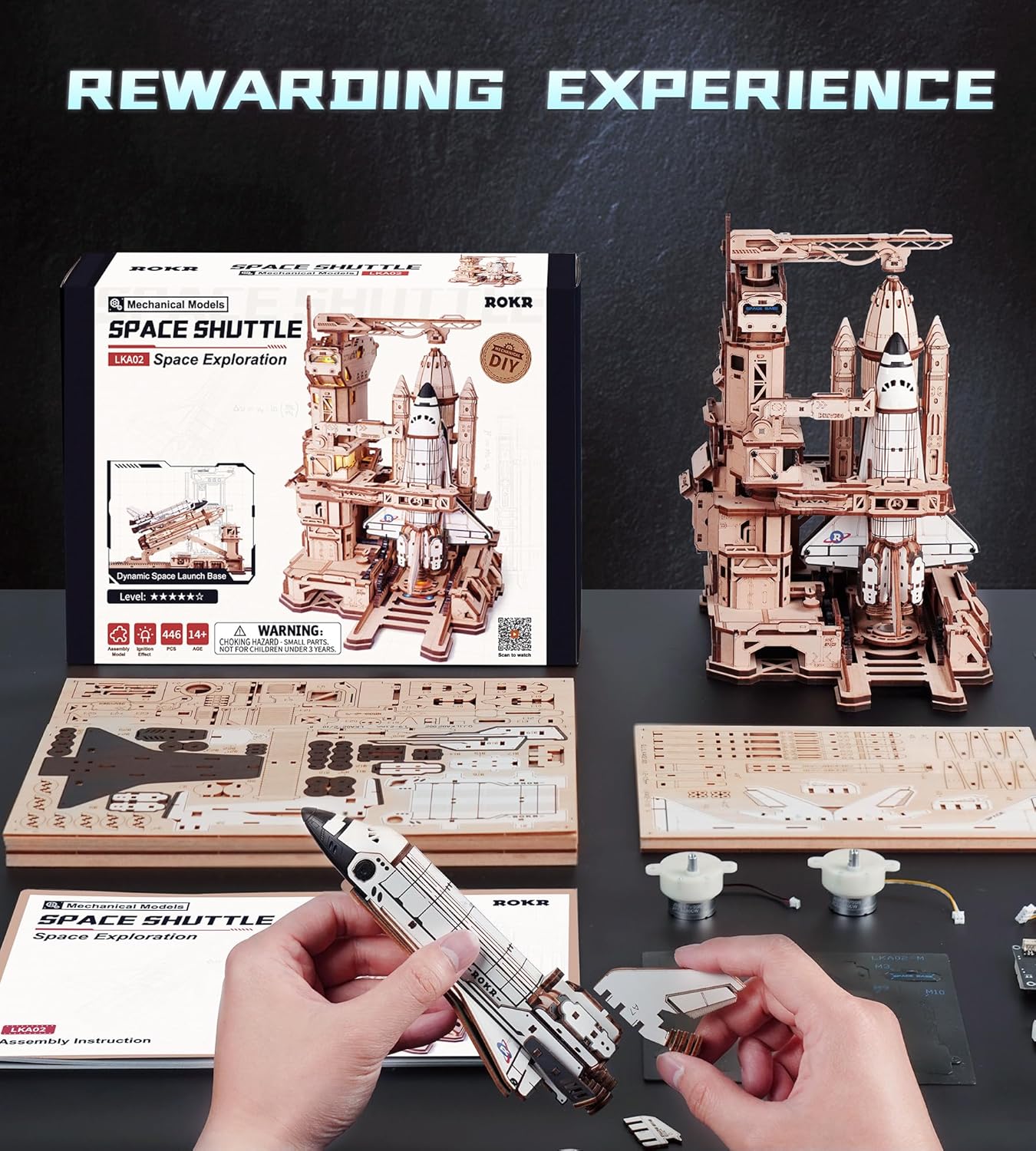 Thumbnail 6 de ROKR Space Shuttle Model 1:420 scale collectible kit 🧩