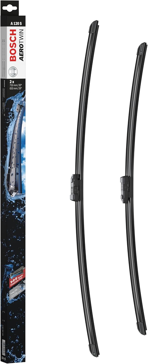 Detalle de Bosch Balais d'Essuie-Glace Plats Aerotwin A120S (750 mm / 650 mm) – Paire Avant