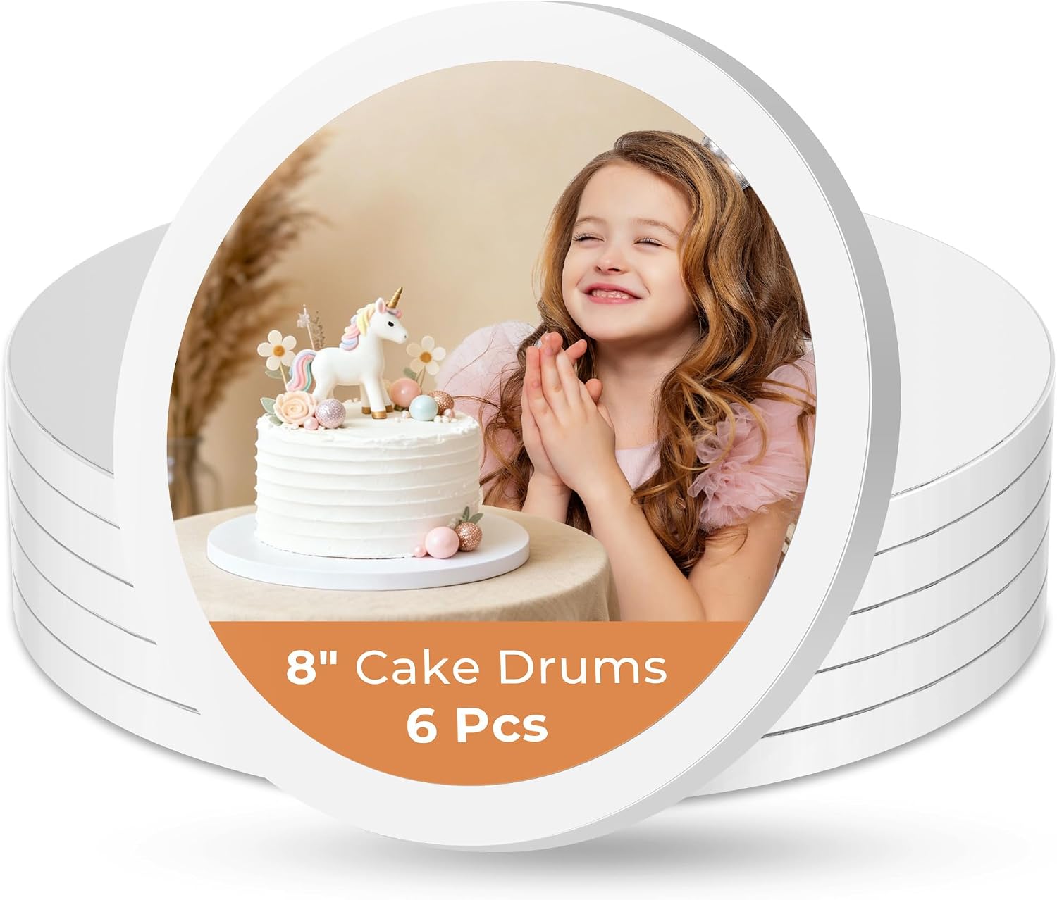 Detalle 2 de Kootek Cake Boards, 12-Inch Round