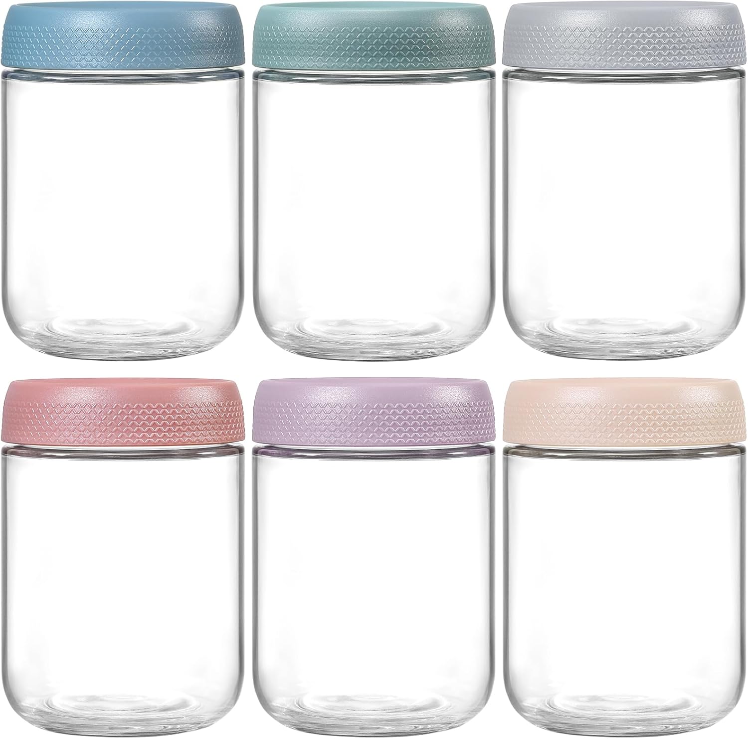 Detalle de NETANY 16 oz Overnight Oats Jars 🥣