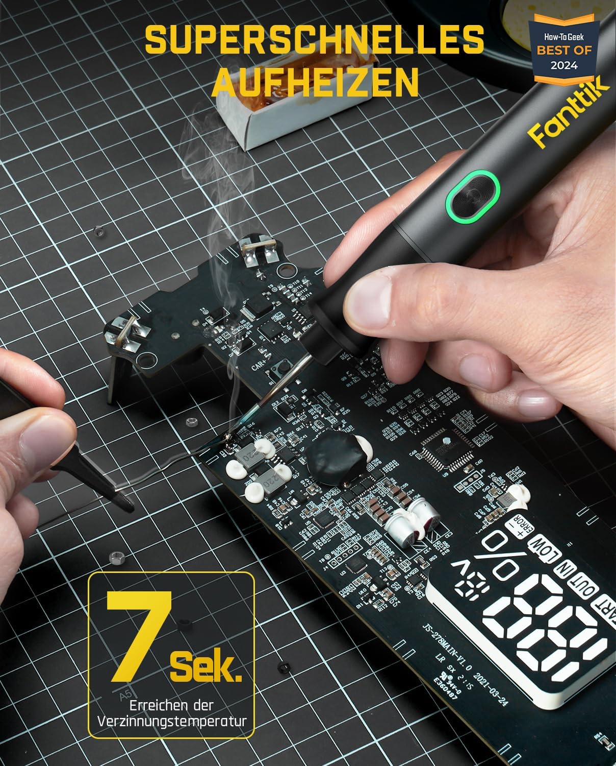 Thumbnail 1 de Fanttik T1 Max Lötkolben 2600 mAh