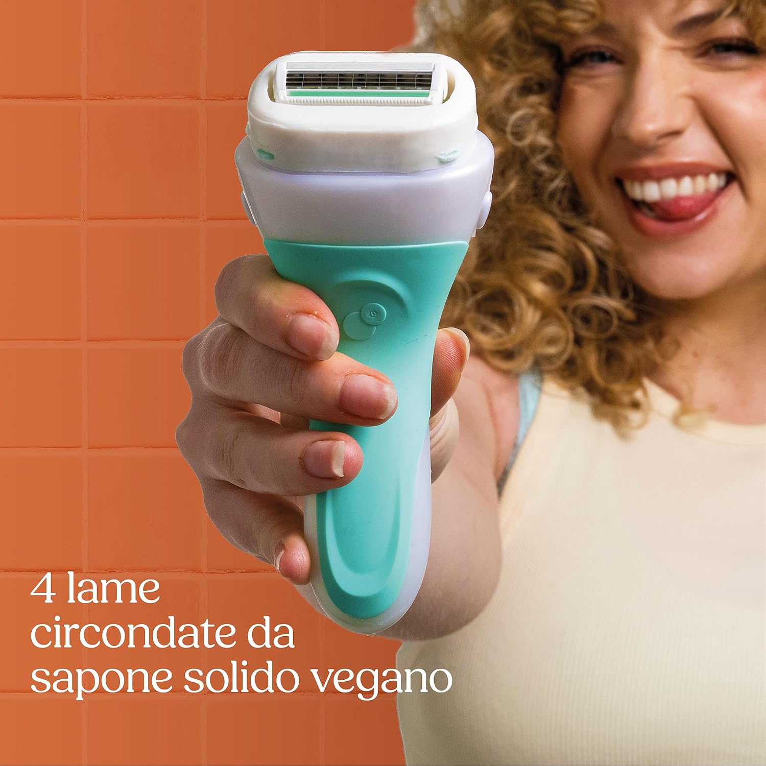 Detalle de Wilkinson Sword Intuition 2in1 Soap & Shave per pelli sensibili – Manico e ricarica