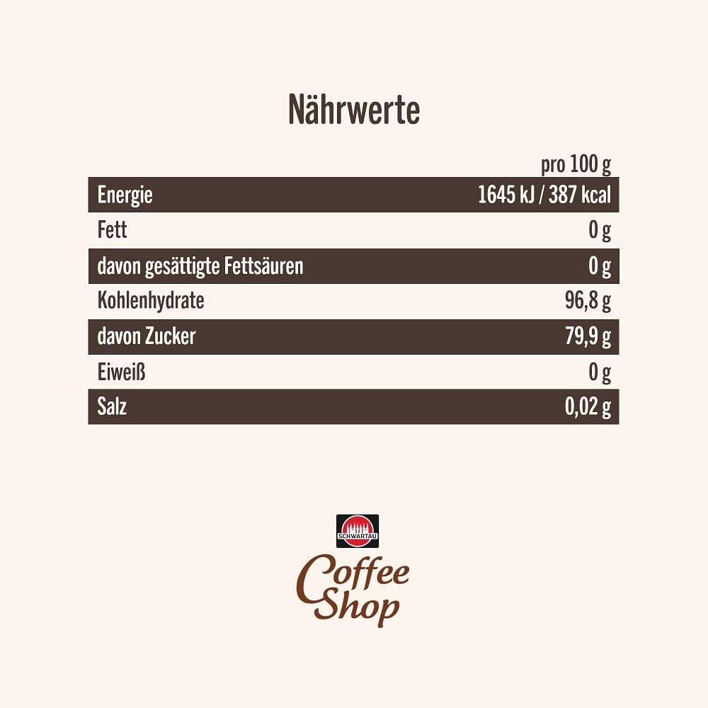 Detalle 2 de Schwartau Coffee Shop Caramel Sirup – 650 ml zum Verfeinern von Kaffeespezialitäten
