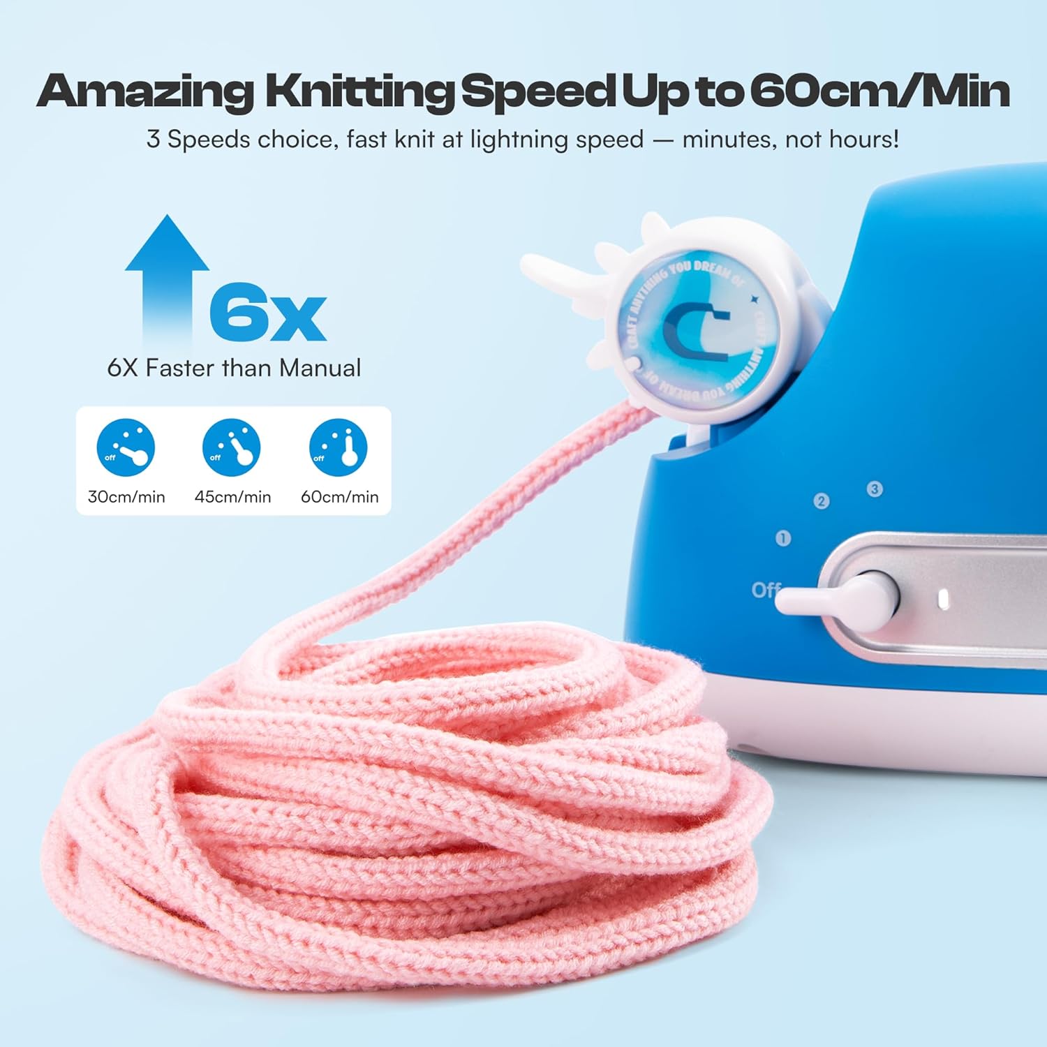 Thumbnail 2 de Caydo Strickmühle Elektrisch Pro für I-Cords