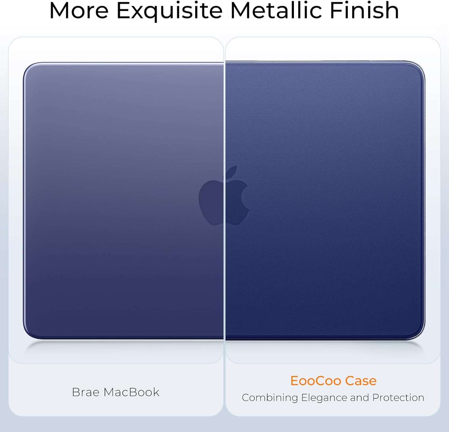 Thumbnail 5 de EooCoo 13-inch MacBook Neo Case (2026) – Frost Indigo Matte Skin with Snap-on Protection