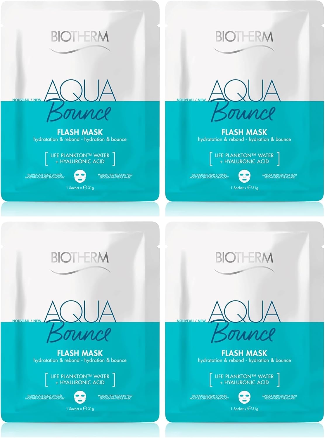 Thumbnail 6 de Biotherm Aqua Bounce Flash Mask – Masque Tissu Hydratation Flash & Rebond Instantané