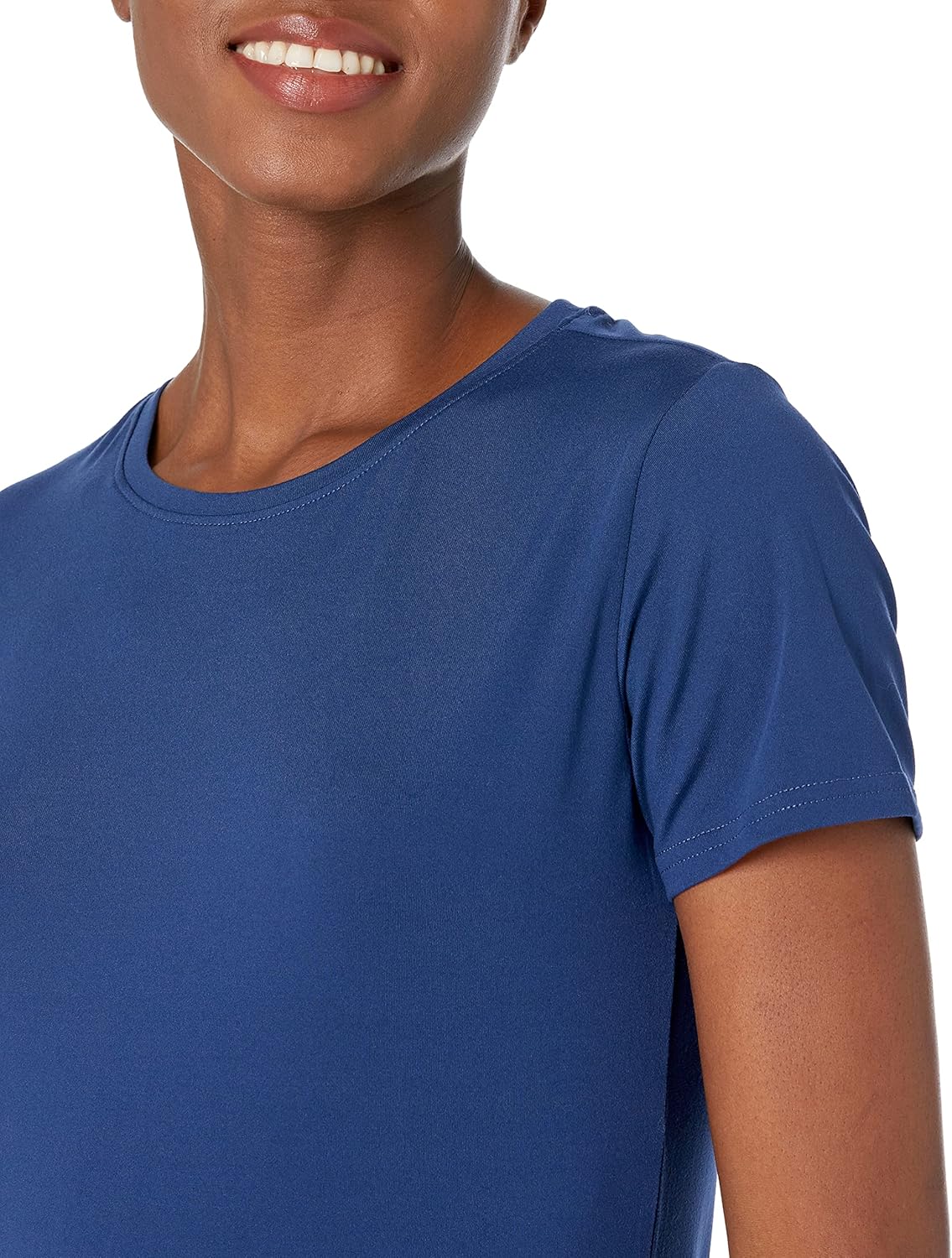 Thumbnail 3 de Amazon Essentials Damen Active Quick Dry Tech Stretch T-Shirt mit Rundhalsausschnitt (Kurzarm, Loose Fit)