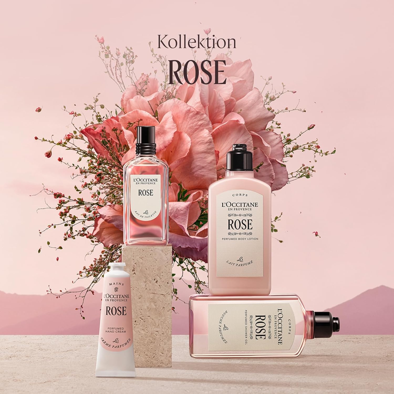 Detalle 1 de L’Occitane Eau de Toilette Rose (Rose-Duft) – 50 ml