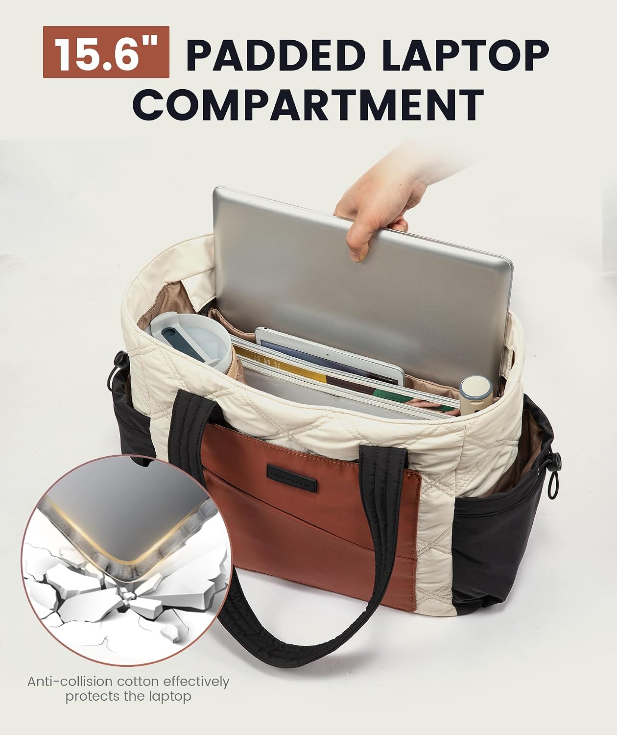 Thumbnail 5 de LOVEVOOK Tote Bag 1.2 lb puffer carry