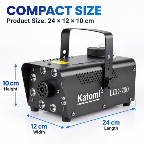 Thumbnail 6 de Katomi 500W Smoke Machine with RGB Effect and Dual Remote Controls