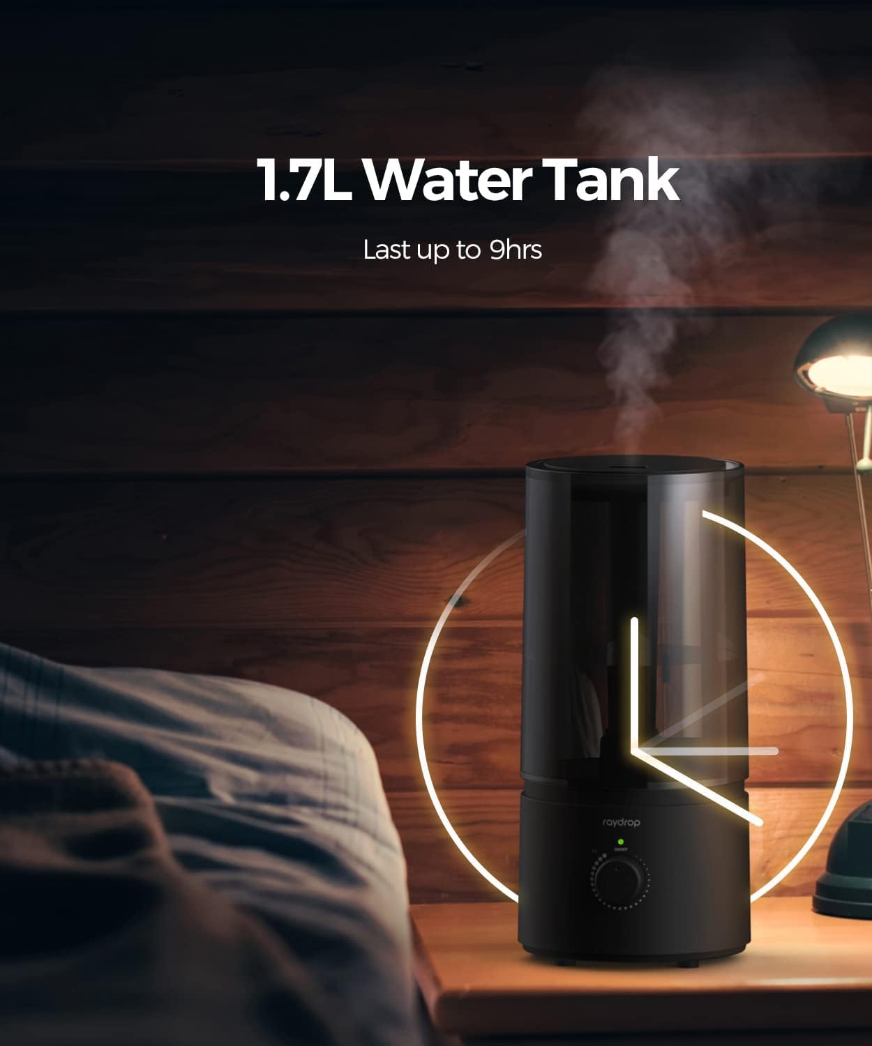 Thumbnail 3 de raydrop 1.70L Cool Mist Humidifier
