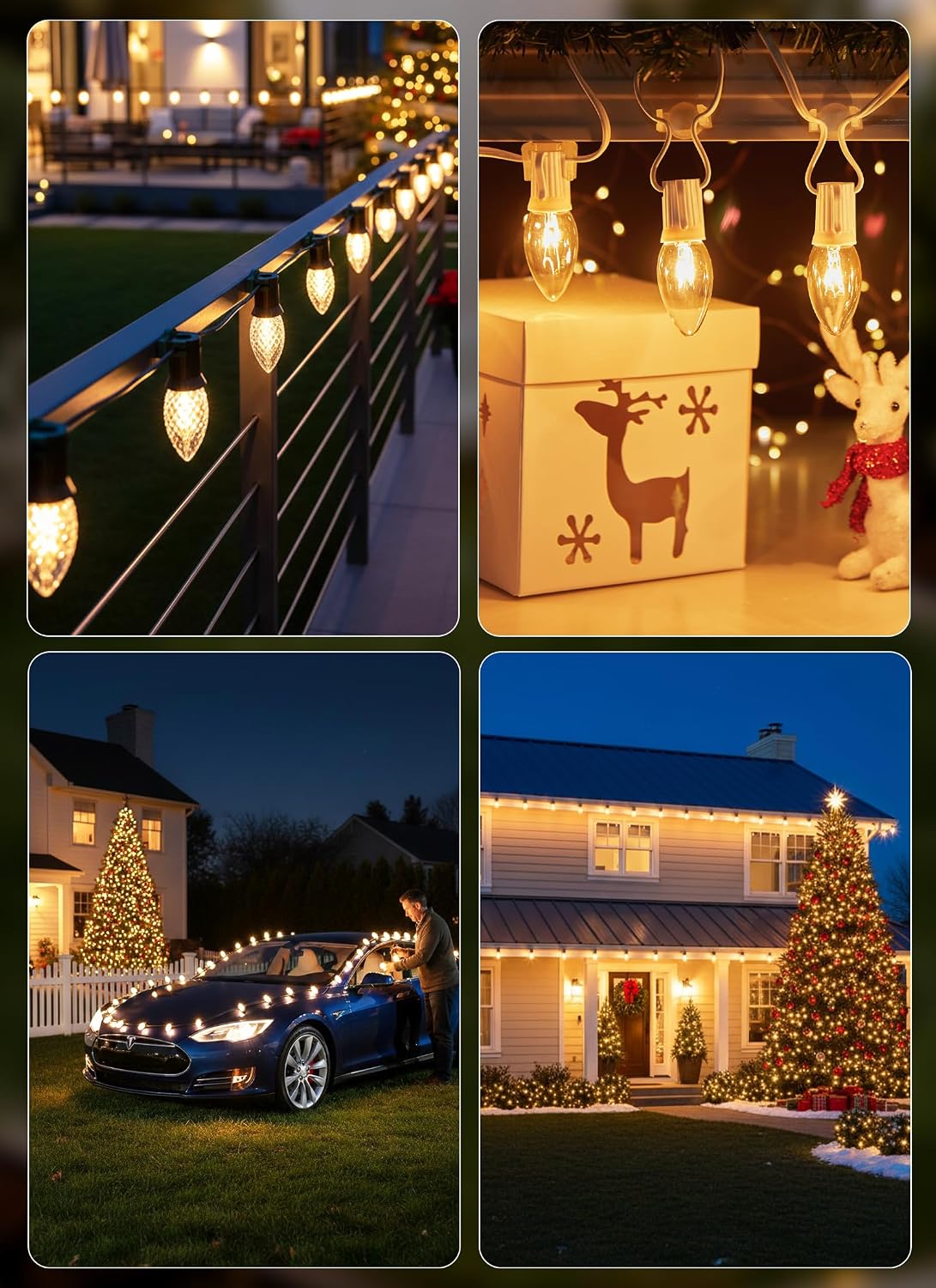 Thumbnail 6 de Magnetic Christmas Light Clips, 100 Count