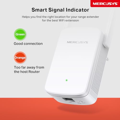 Detalle 2 de Mercusys ME30: Repetidor WiFi 5 AC1200 con antenas externas para ampliar cobertura