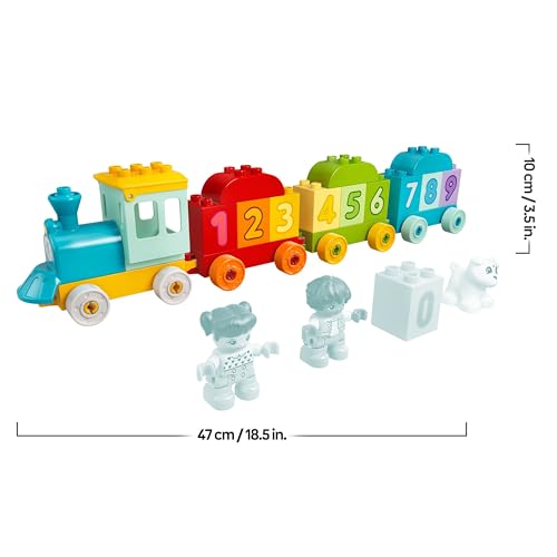 Thumbnail 6 de LEGO DUPLO Zahlenzug – Zählen lernen (10954) – Lernspielzeug für Kleinkinder ab 18 Monaten