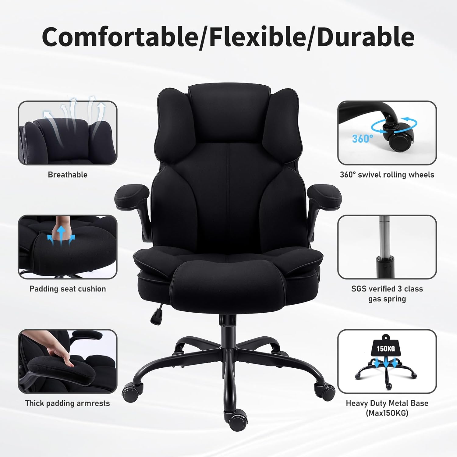 Thumbnail 5 de GGCIR Office Chair ergonomic desk chair