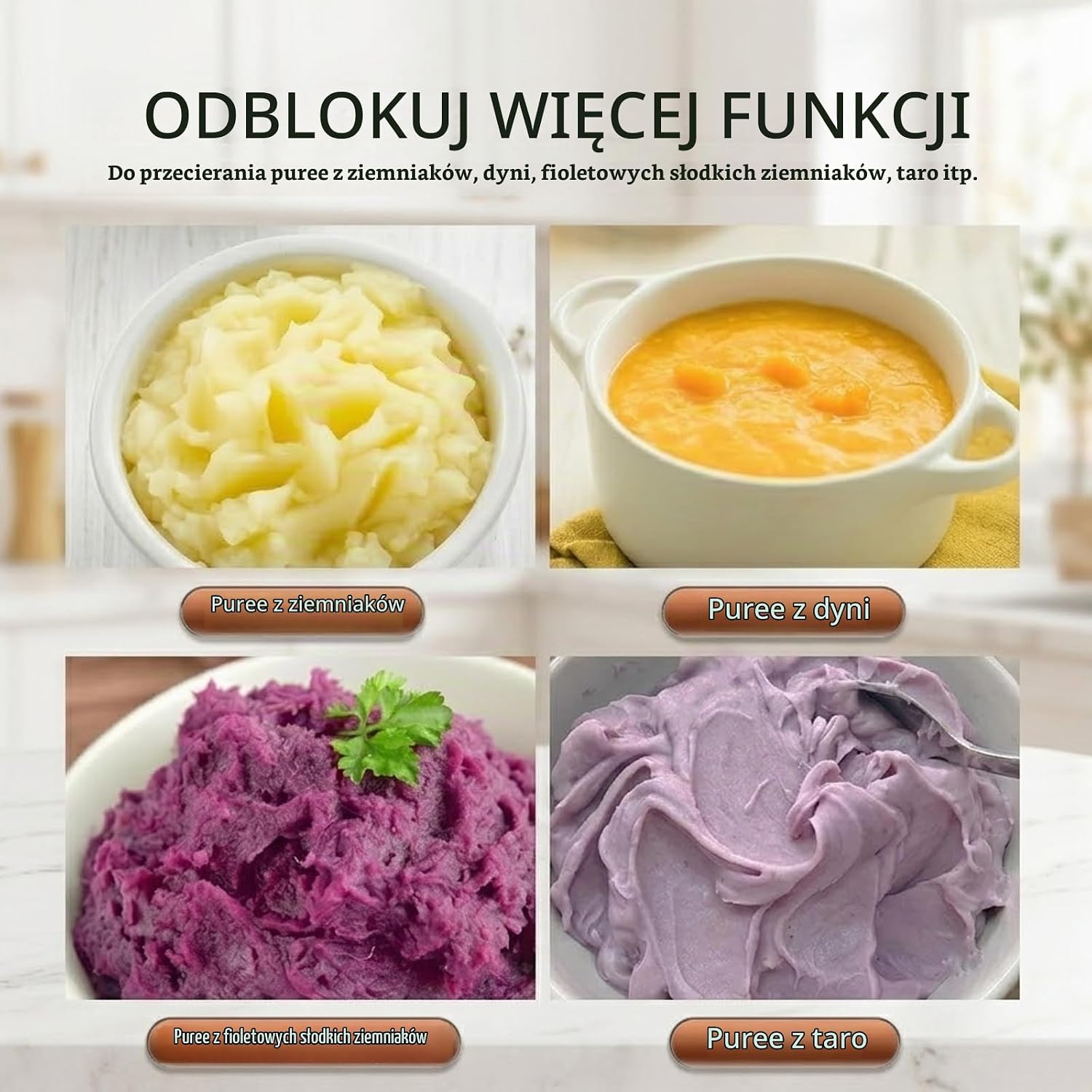 Thumbnail 6 de Brizuf 1 – tłuczek do ziemniaków ze stali nierdzewnej, 27,5 cm