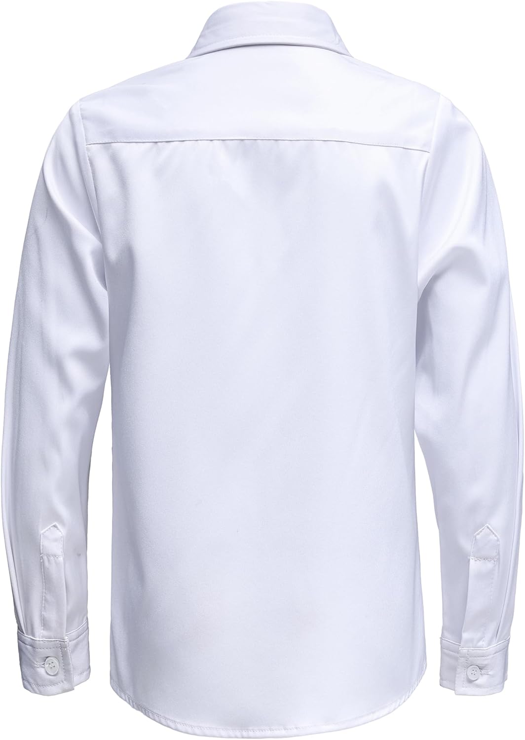 Detalle 2 de AOTIK Boys Stretch Wrinkle Free Dress Shirt with Button-Down, Long Sleeve