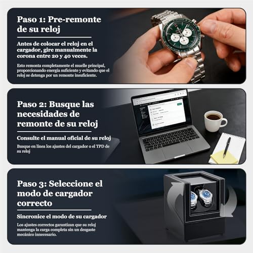 Detalle 2 de Mcbazel Caja para 2 relojes