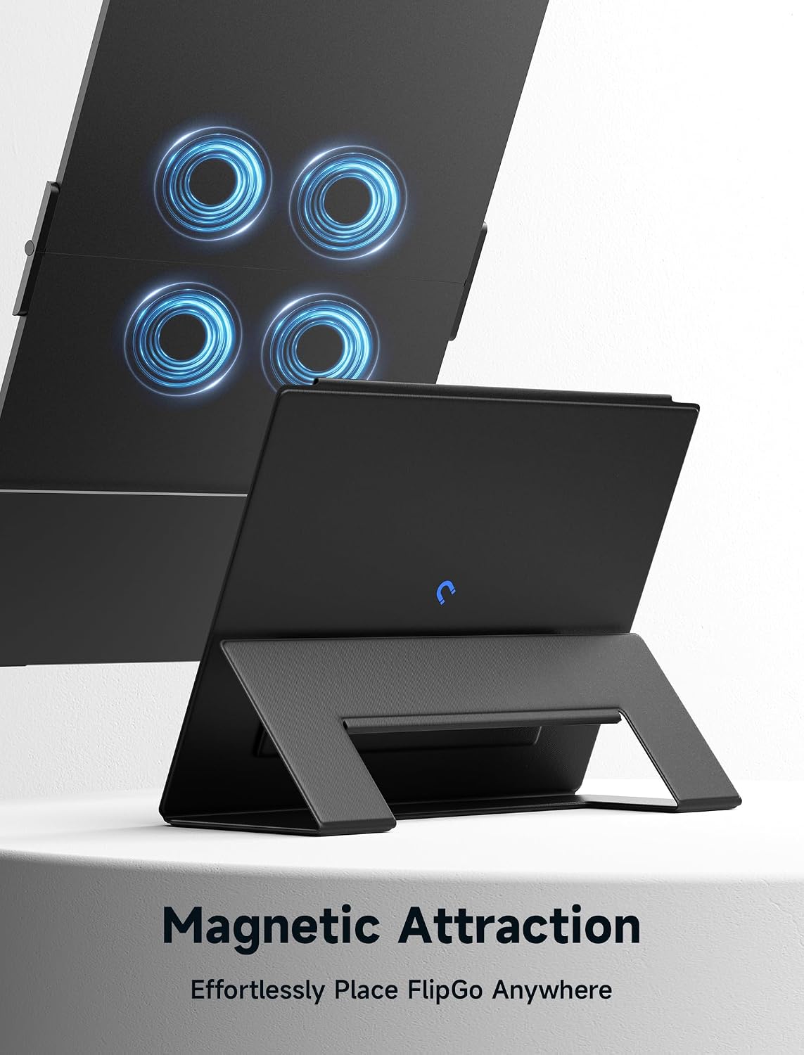 Detalle de JSAUX Leather Stand for FlipGo 16" Portable Monitor