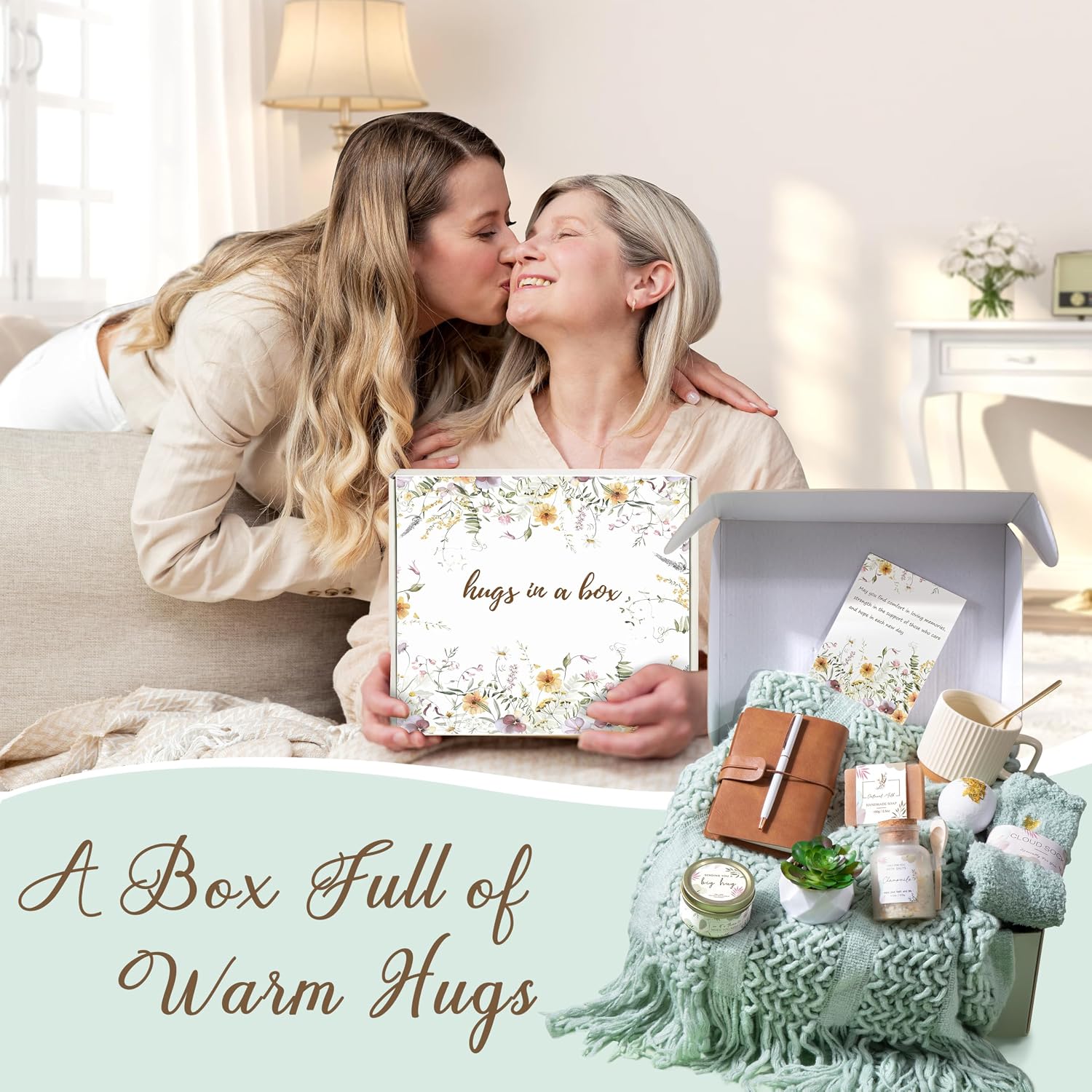 Thumbnail 6 de Lepiche Get Well Soon Self-Care Package for Women (Sage Green)