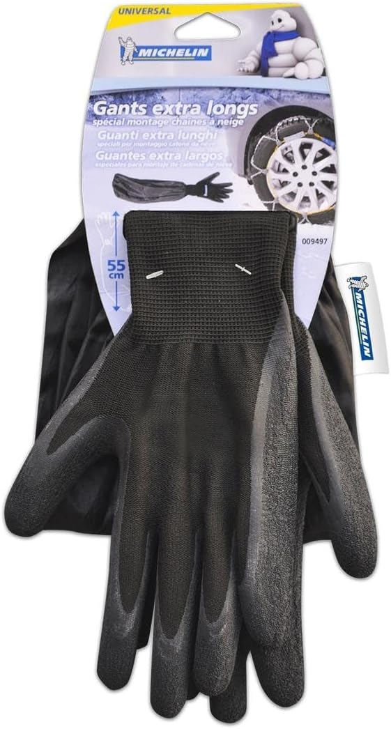 Detalle de MICHELIN 009497 Guanti Montaggio Catene Neve