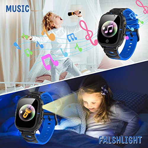 Detalle 2 de Orologio Smartwatch Bambini ELEJAFE con 24 Giochi e Funzioni Multimediali