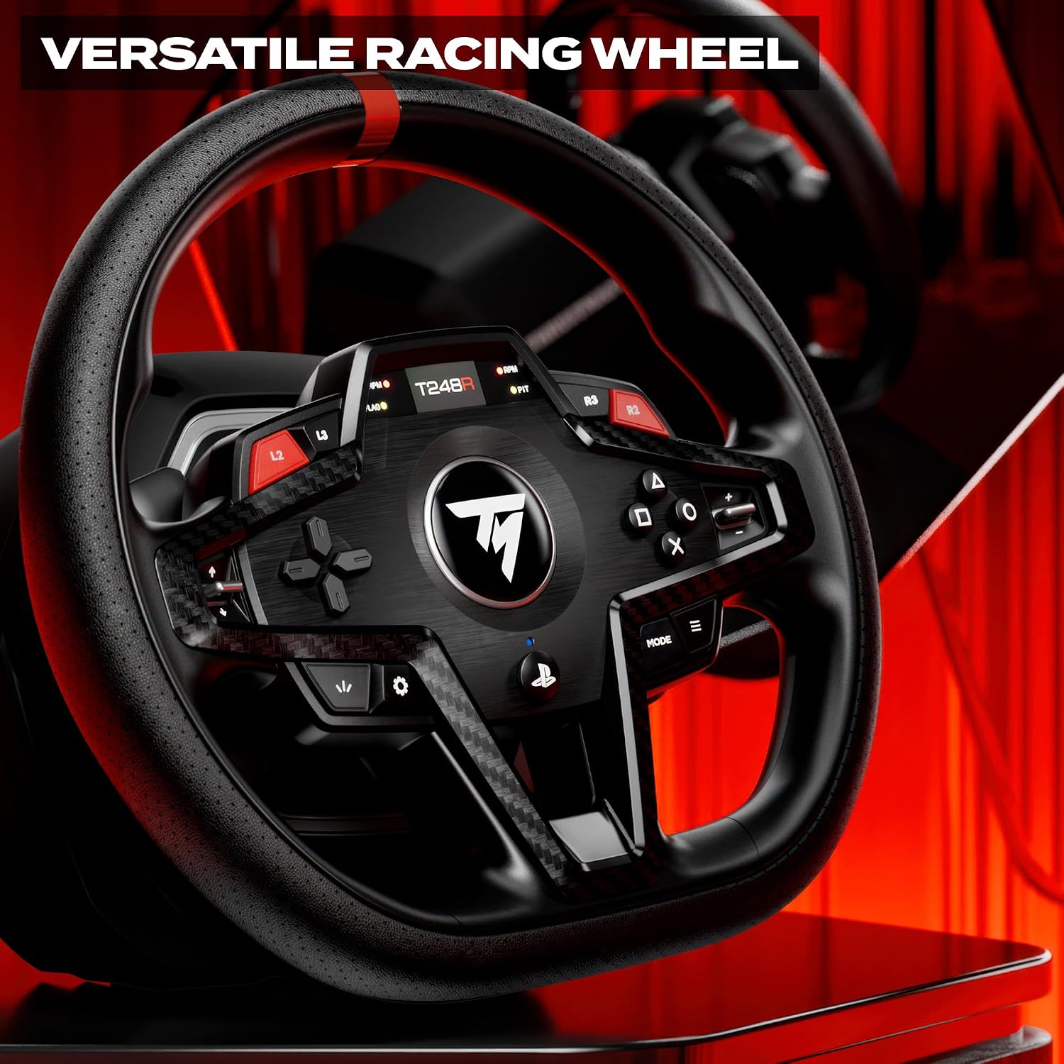 Thumbnail 2 de Thrustmaster T248R 3.1Nm Force Feedback Racing Wheel & Pedal Set (PS5, PS4, PC)