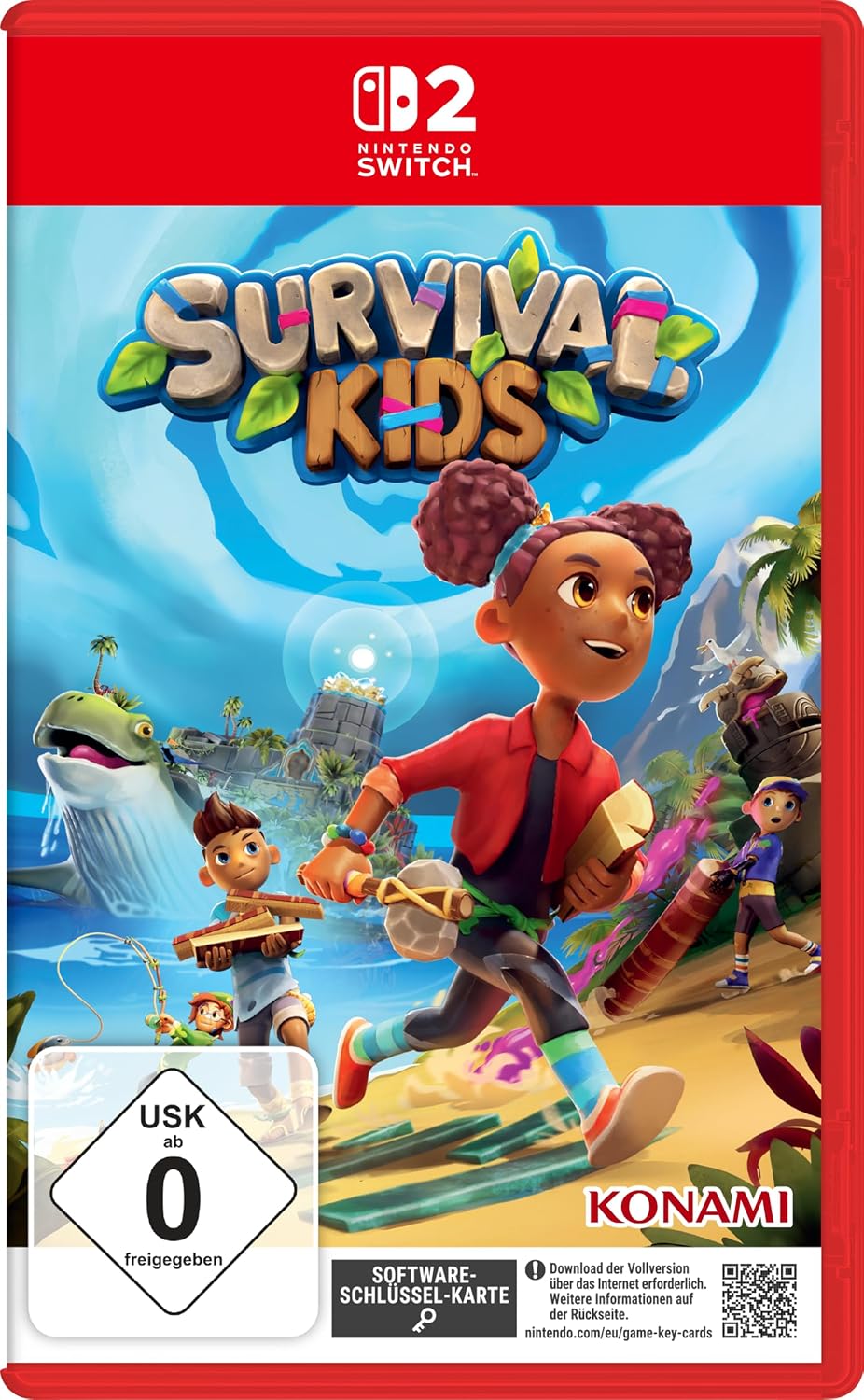 Detalle de Survival Kids – Switch 2 Key Card für gemeinsames Abenteuer auf der Nintendo Switch 2