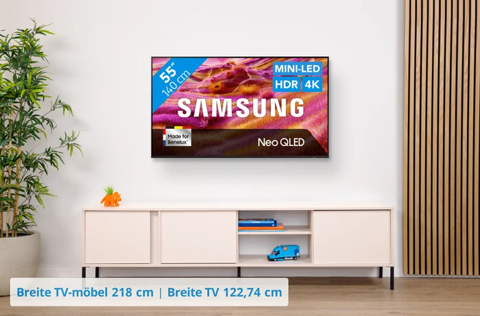 Thumbnail 12 de Samsung 55'' Neo QLED QN90F (2025) + HW-B760GF Soundbar – 4K, Mini-LED, Q-Symphony