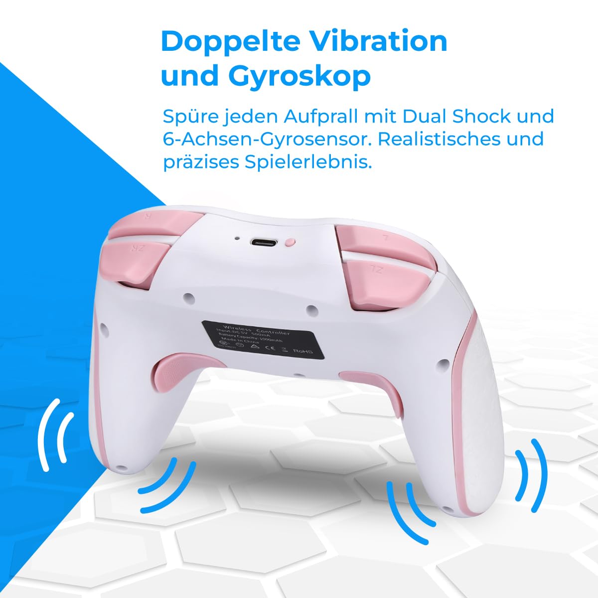 Thumbnail 6 de NK Wireless Switch Controller Bluetooth, Dual Shock