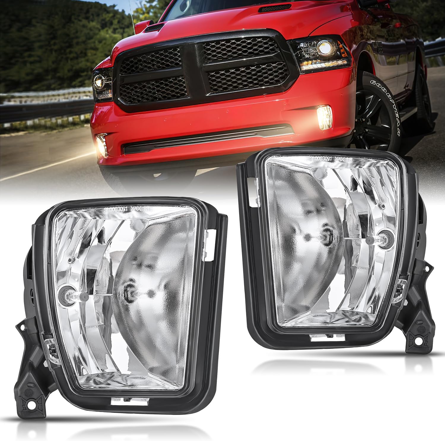 Detalle de Nilight Fog Lights Assembly 3300K