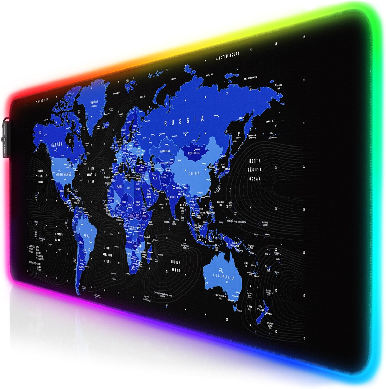Thumbnail 6 de Titanwolf RGB Gaming Mauspad – XXL 800x300 mm mit LED-Beleuchtung und sieben Farben