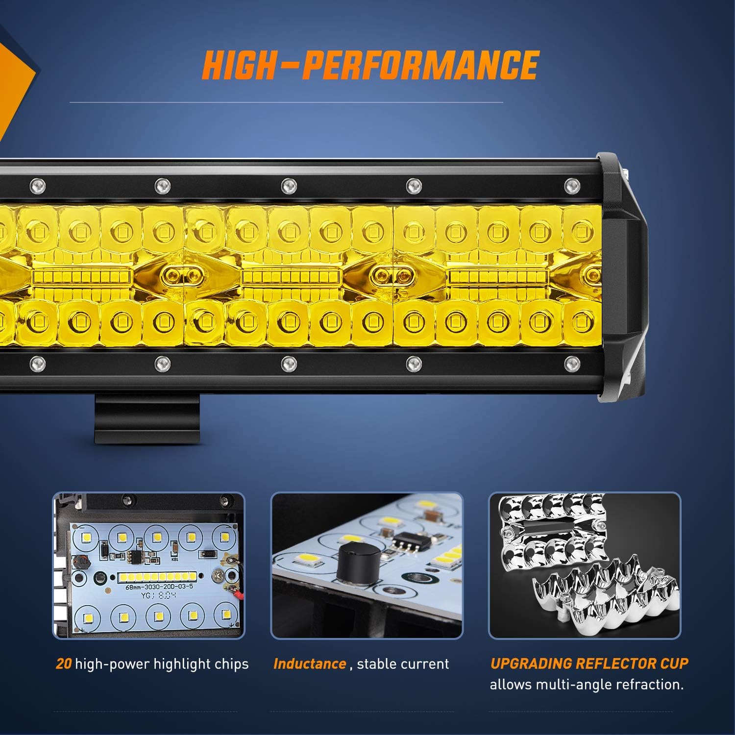 Detalle 2 de Nilight LED Light Bar 20-Inch