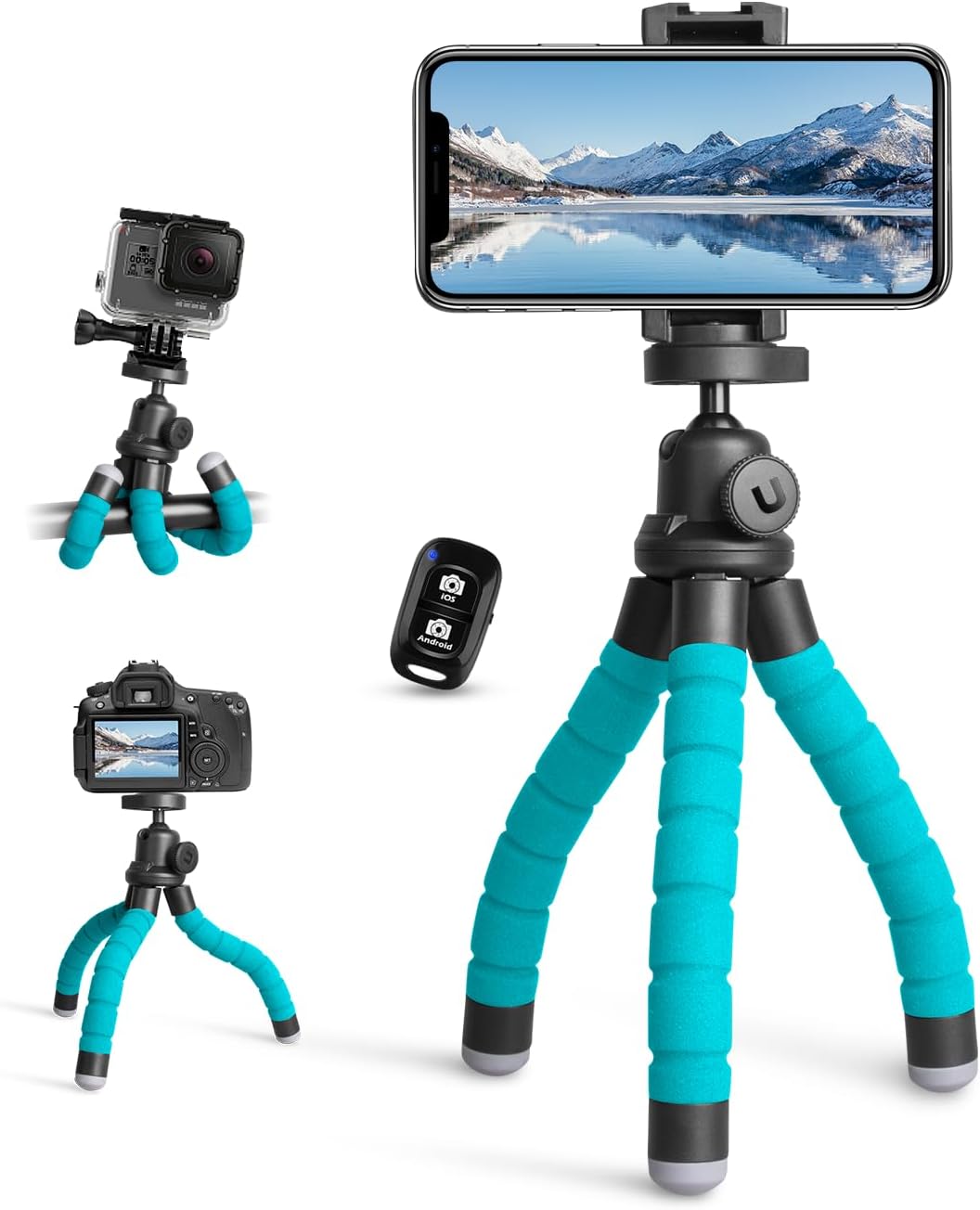 Thumbnail 5 de UBeesize Mini Stativ für Smartphone und Kamera 🎥