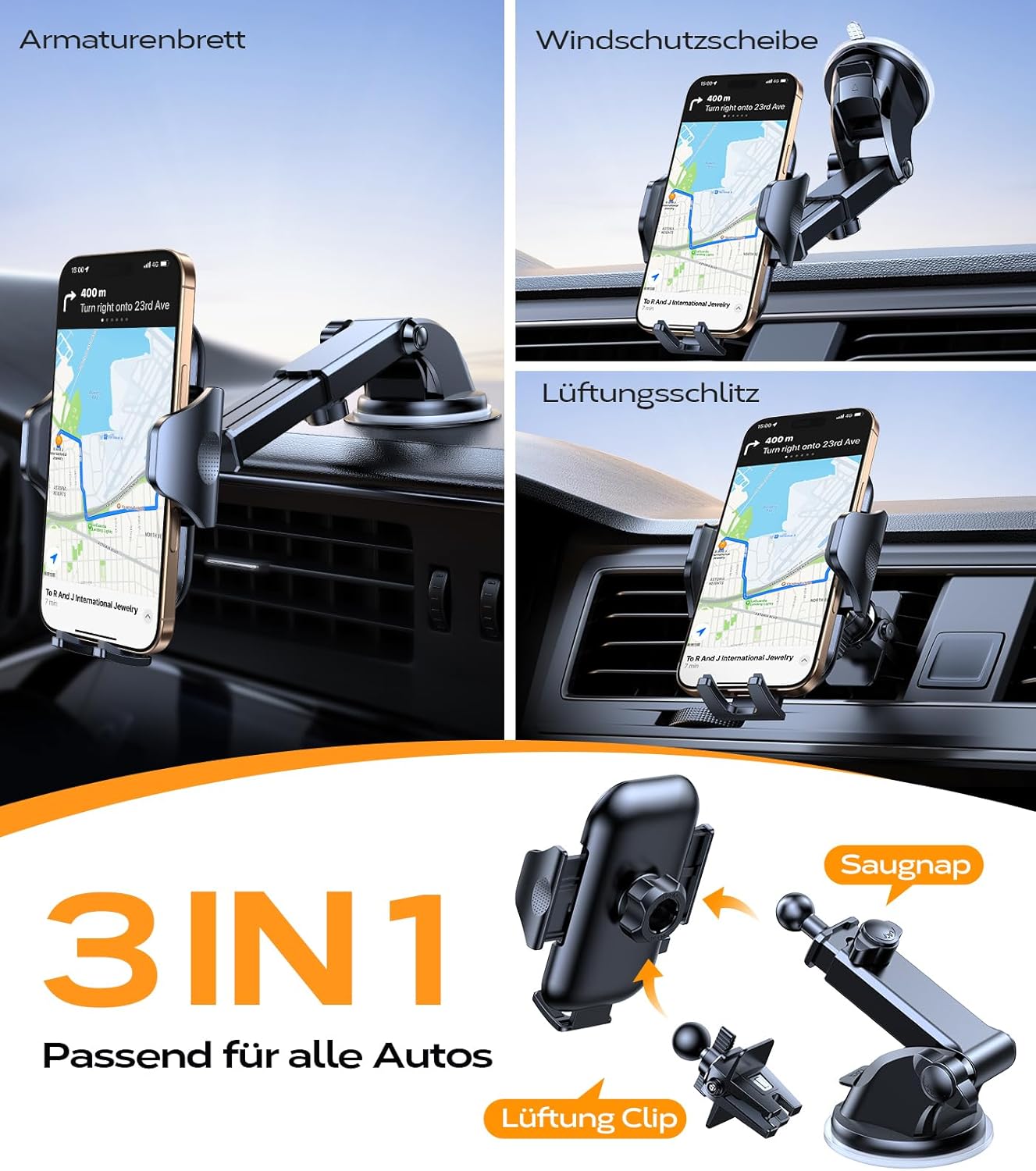 Thumbnail 1 de VICSEED 2025 Handyhalterung Auto 20 kg 📱