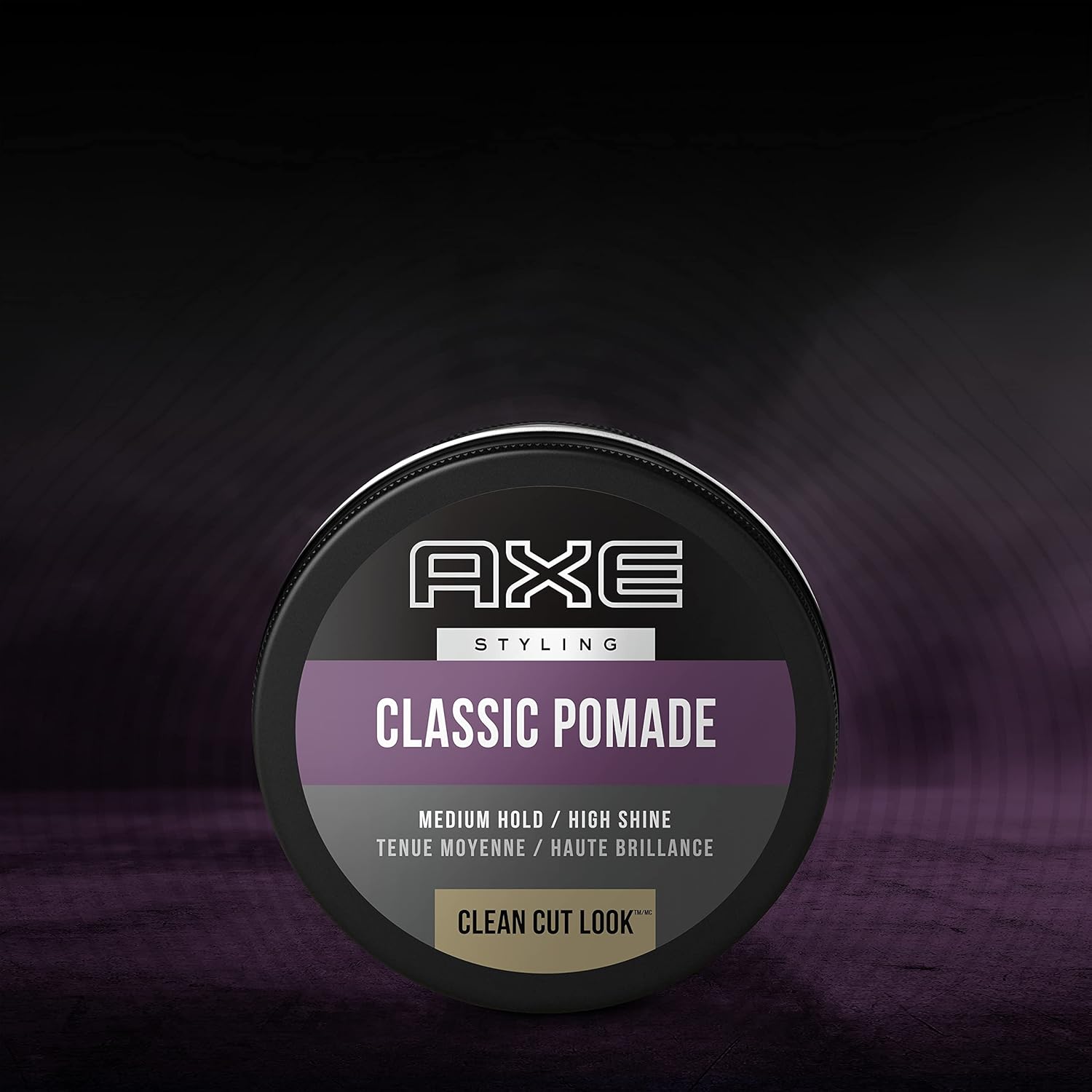 Thumbnail 2 de AXE Clean Cut Look Classic Hair Pomade — Medium Hold, Natural Finish (2.64 oz, 2 Count)