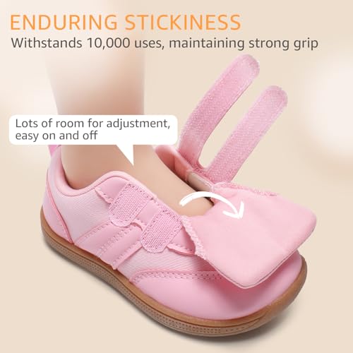 Thumbnail 4 de STQ KIDS Zapatillas deportivas barefoot para niña (rosa) – suela de caída cero y punta amplia, tallaje 24 EU