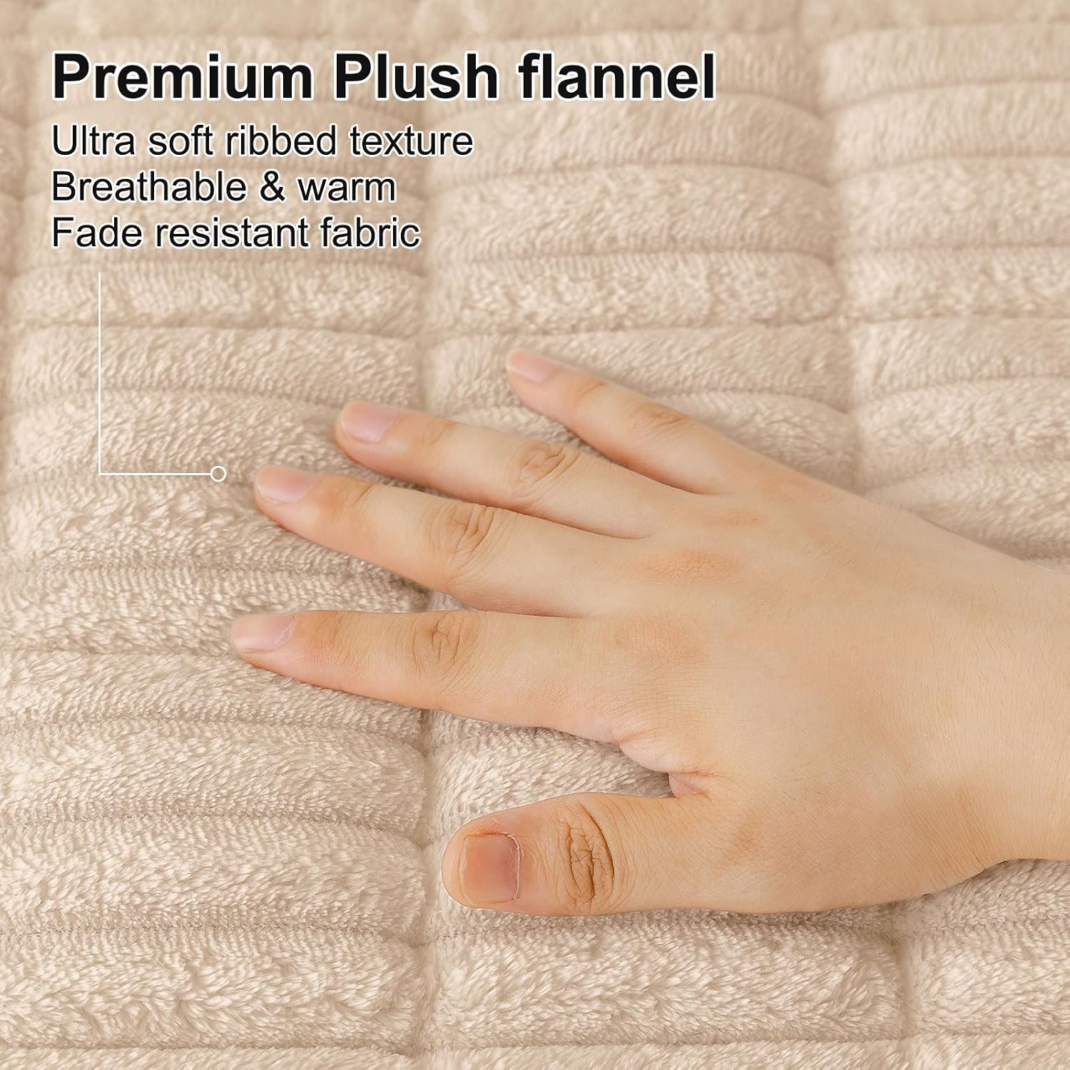 Detalle de Smiry FLRCWDZ02 Couch Cover, 27.6" x 88" Washable Polyester Protector