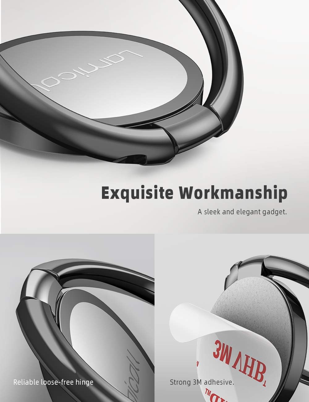 Thumbnail 5 de Lamicall Phone Ring Holder Zinc Alloy